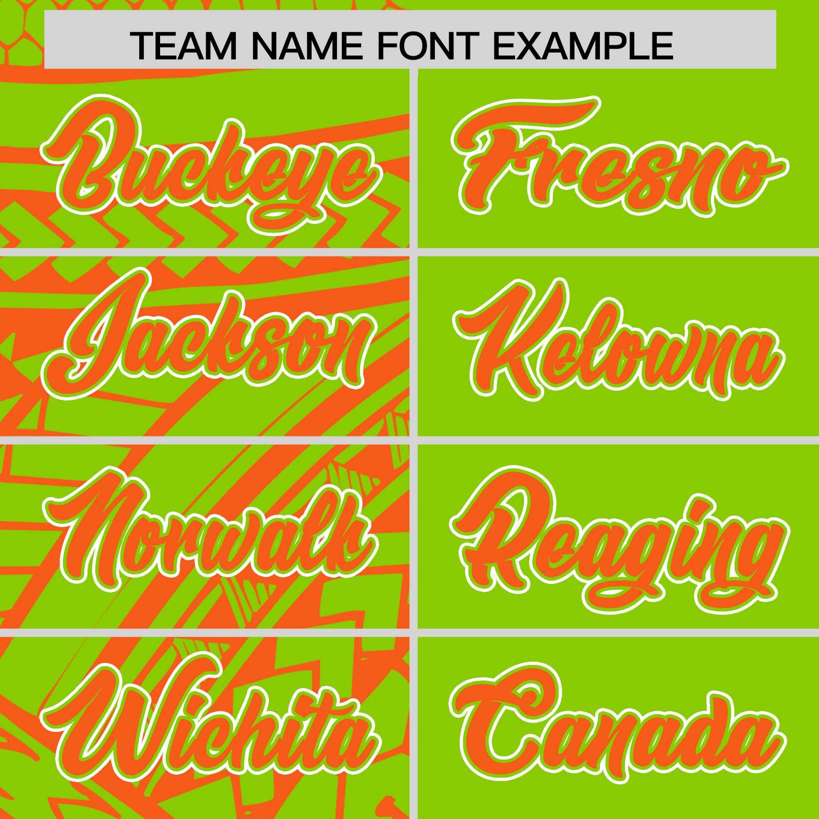 Custom Neon Green Orange Split Fashion Tribal Pattern Authentic Baseball Jersey