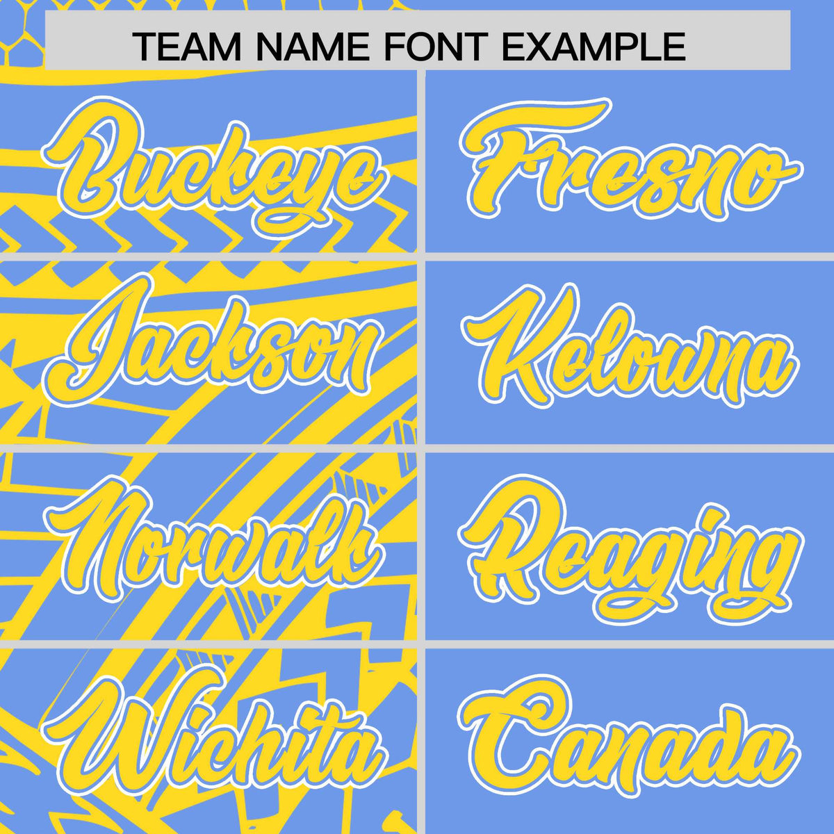 Custom Light Blue Gold Split Fashion Tribal Pattern Authentic Baseball Jersey