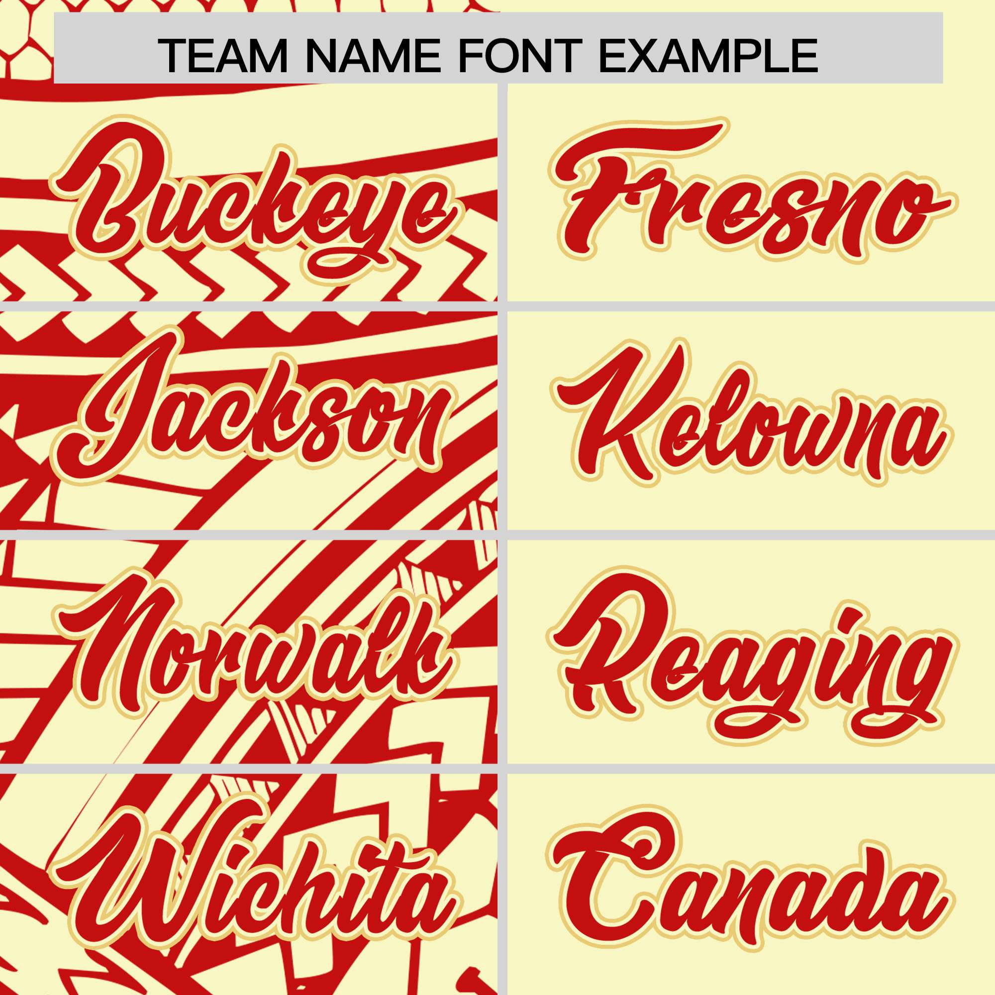 Custom Cream Red Split Fashion Tribal Pattern Authentic Baseball Jersey