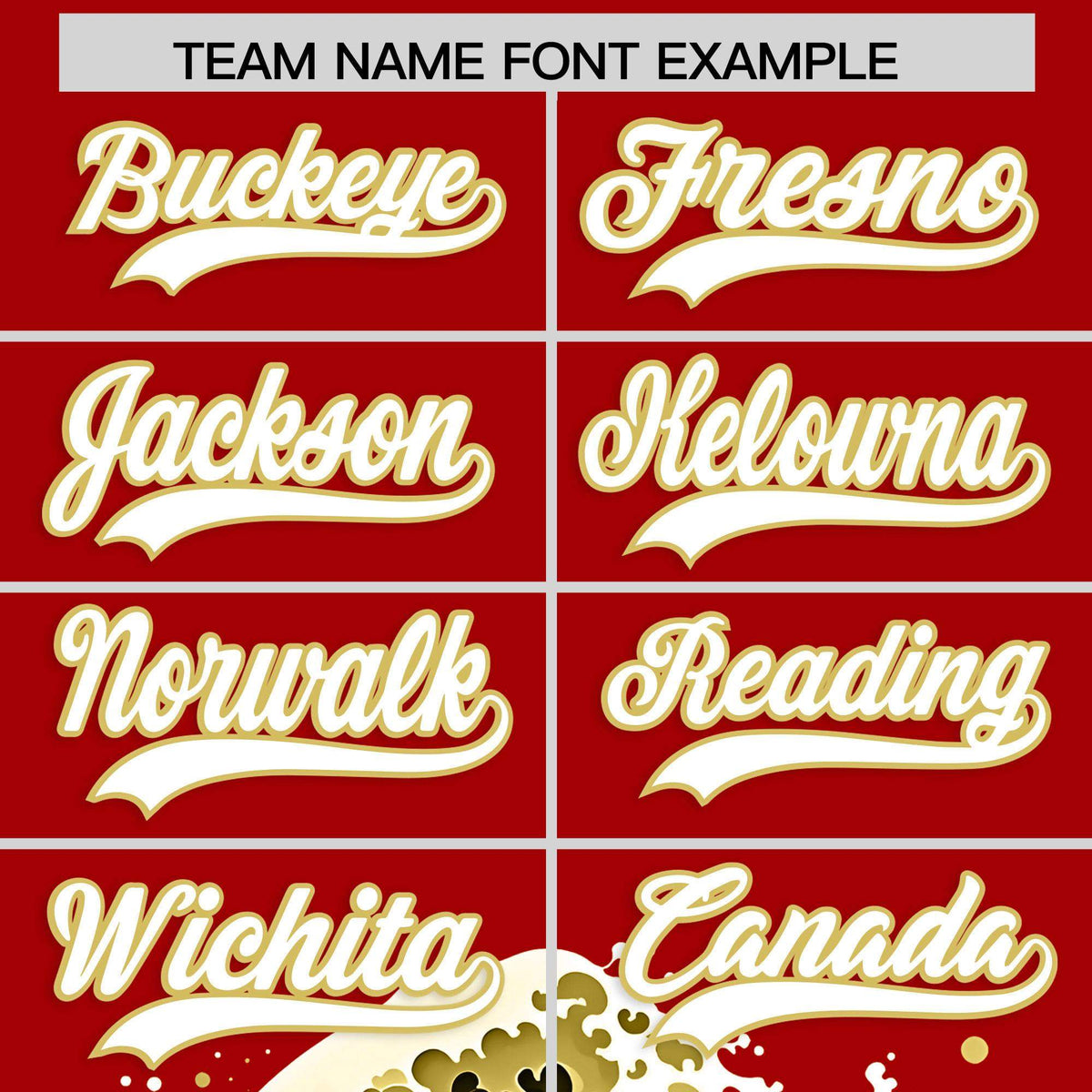 Custom Red Wave Graffiti Pattern Authentic Baseball Jersey