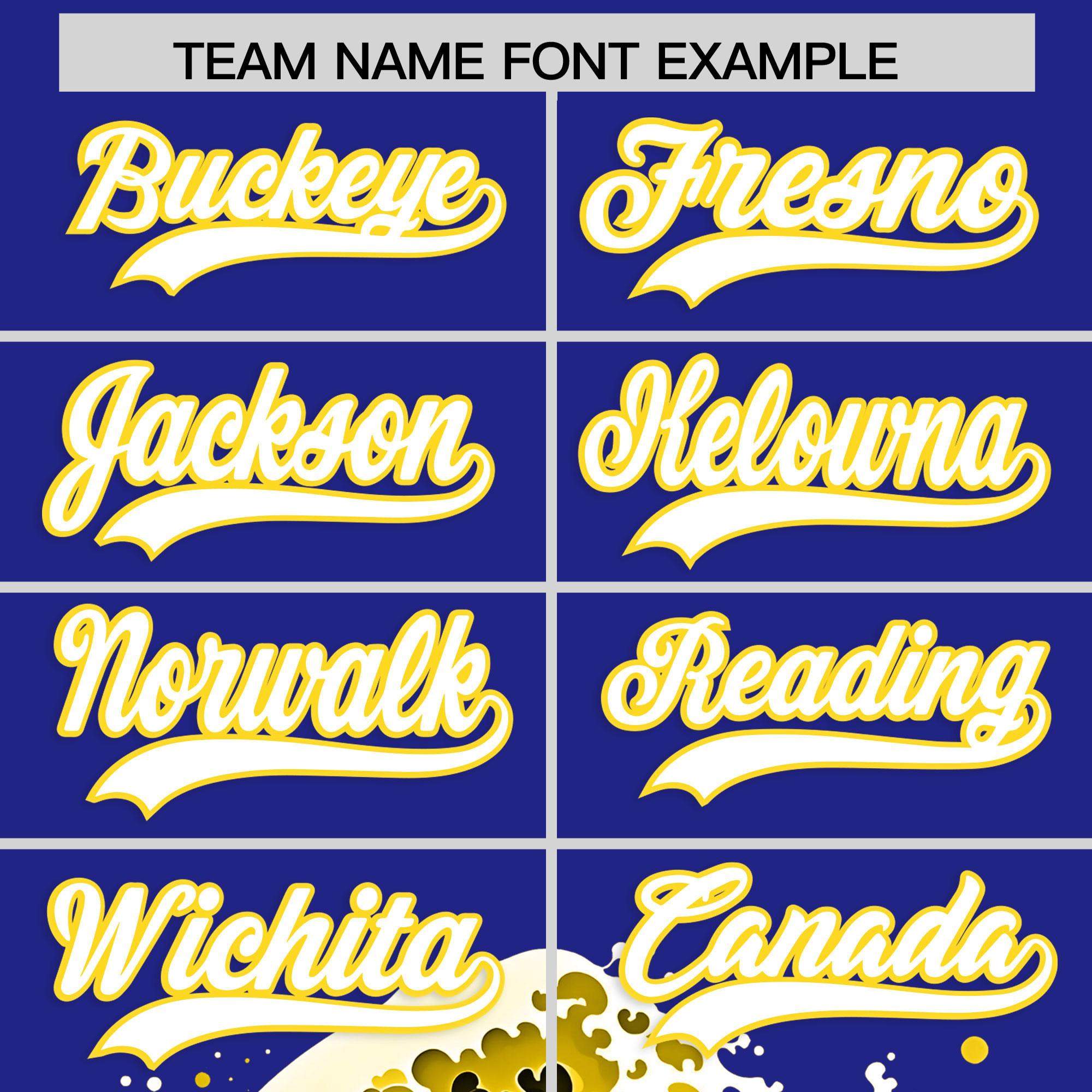 Custom Royal Wave Graffiti Pattern Authentic Baseball Jersey