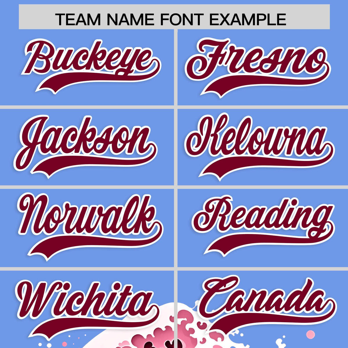 Custom Light Blue Wave Graffiti Pattern Authentic Baseball Jersey