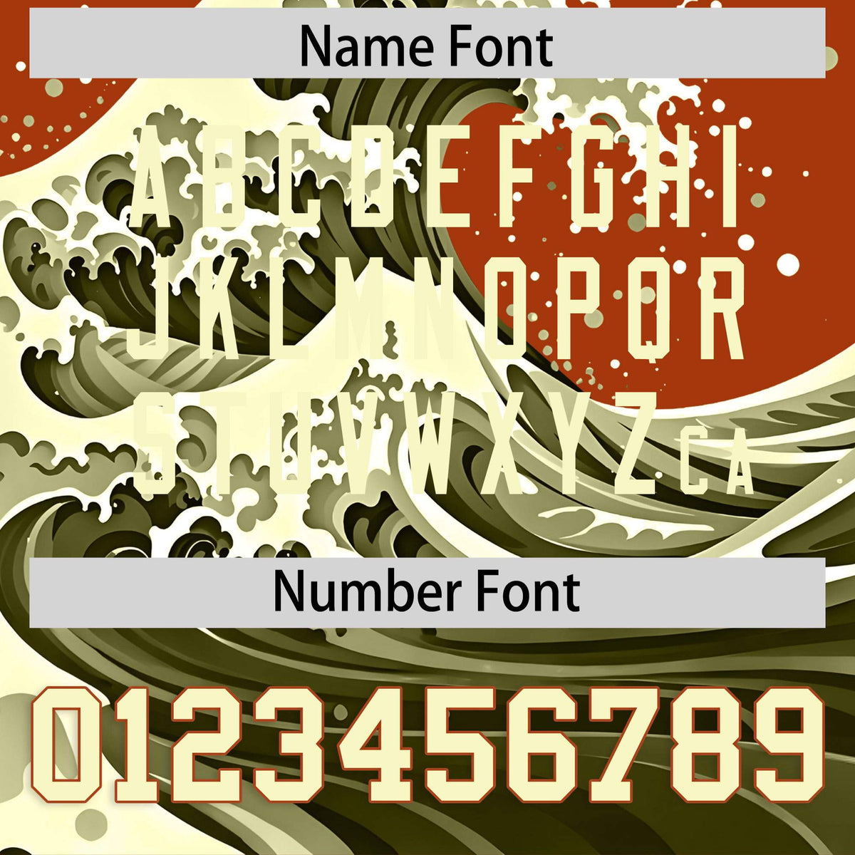 Custom Texas Orange Wave Graffiti Pattern Authentic Baseball Jersey