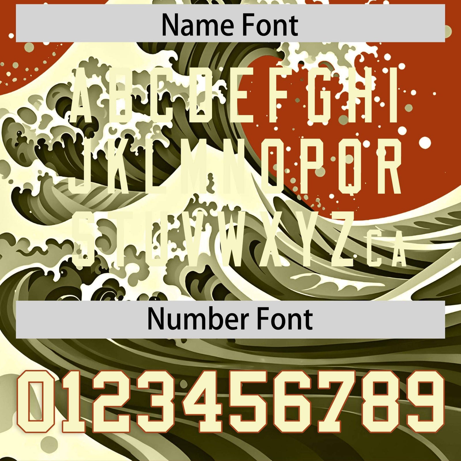 Custom Texas Orange Wave Graffiti Pattern Authentic Baseball Jersey