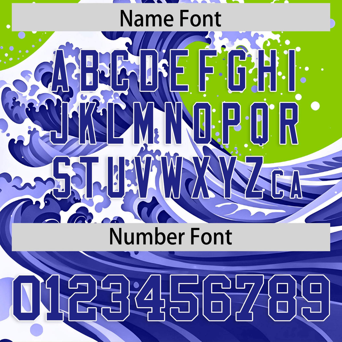 Custom Neon Green Wave Graffiti Pattern Authentic Baseball Jersey