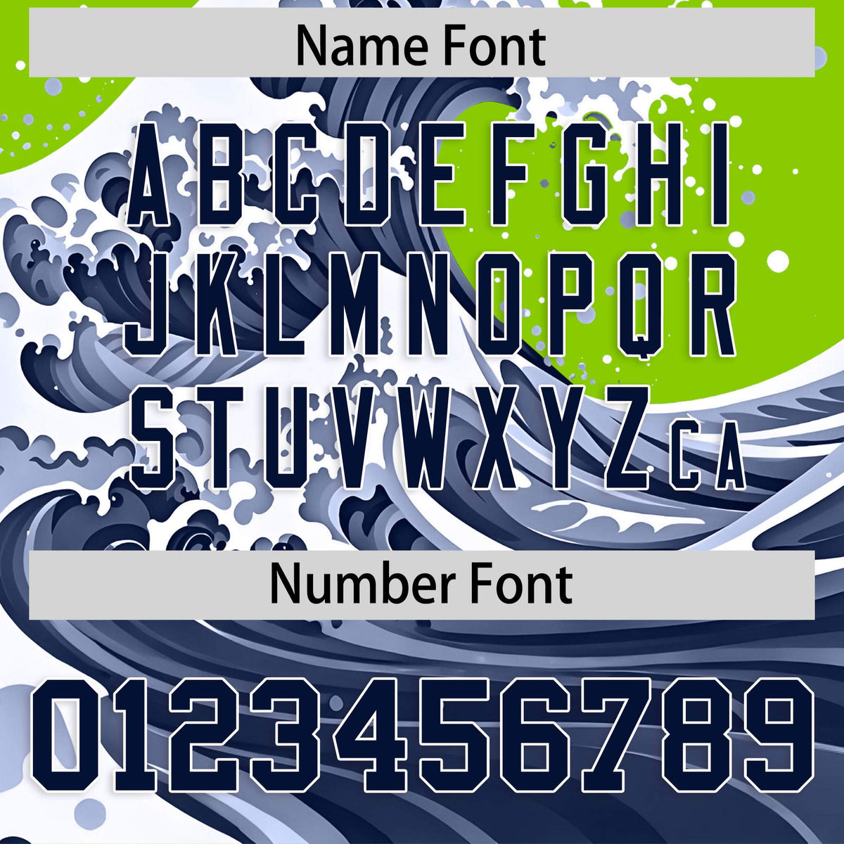 Custom Neon Green Wave Graffiti Pattern Authentic Baseball Jersey