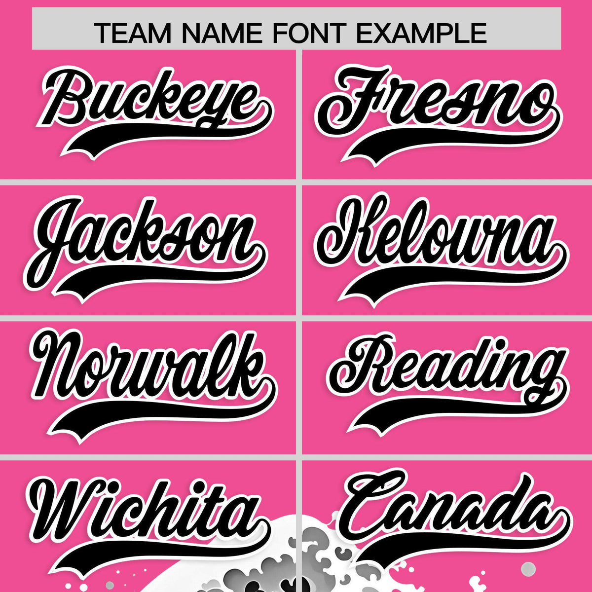 Custom Pink Wave Graffiti Pattern Authentic Baseball Jersey