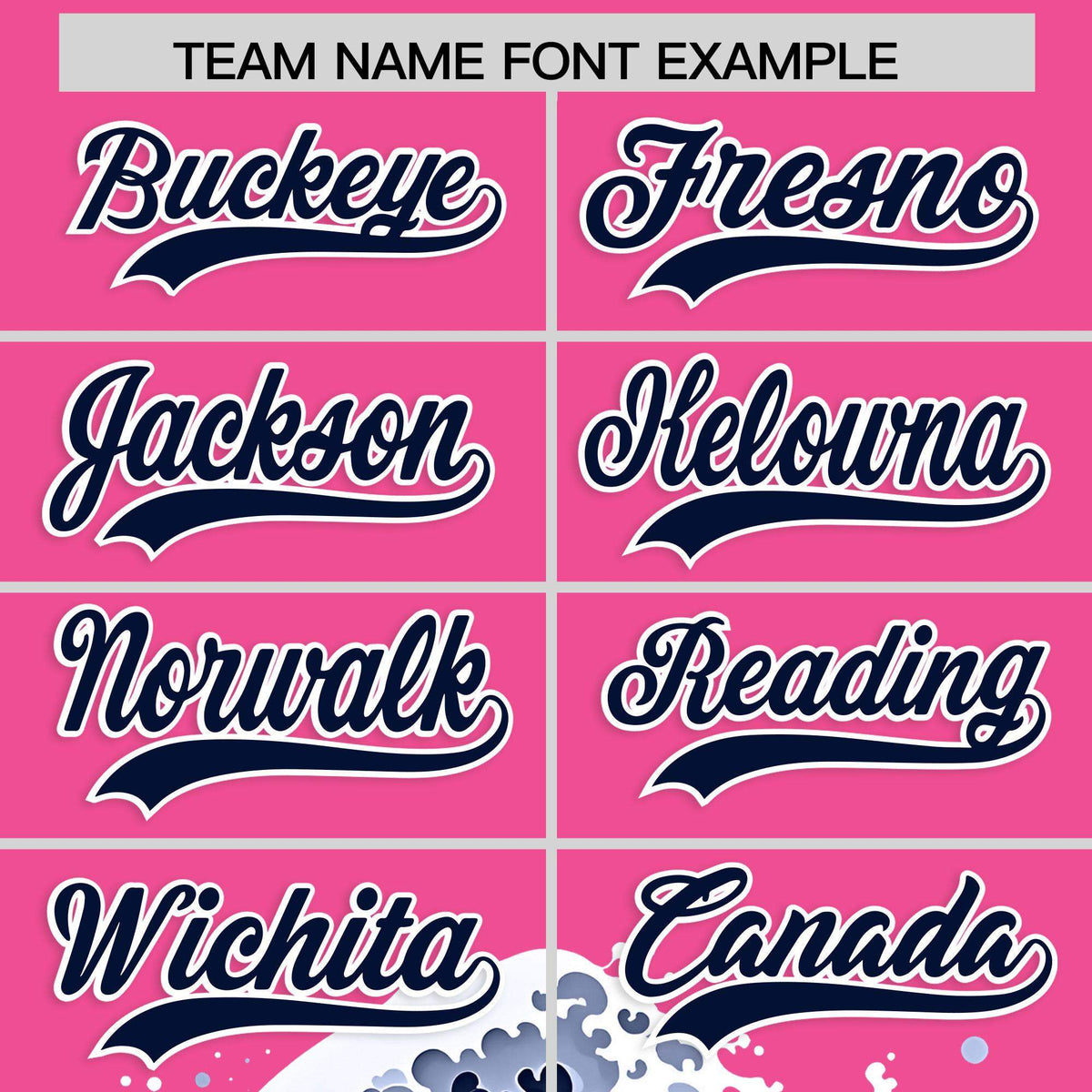 Custom Pink Wave Graffiti Pattern Authentic Baseball Jersey