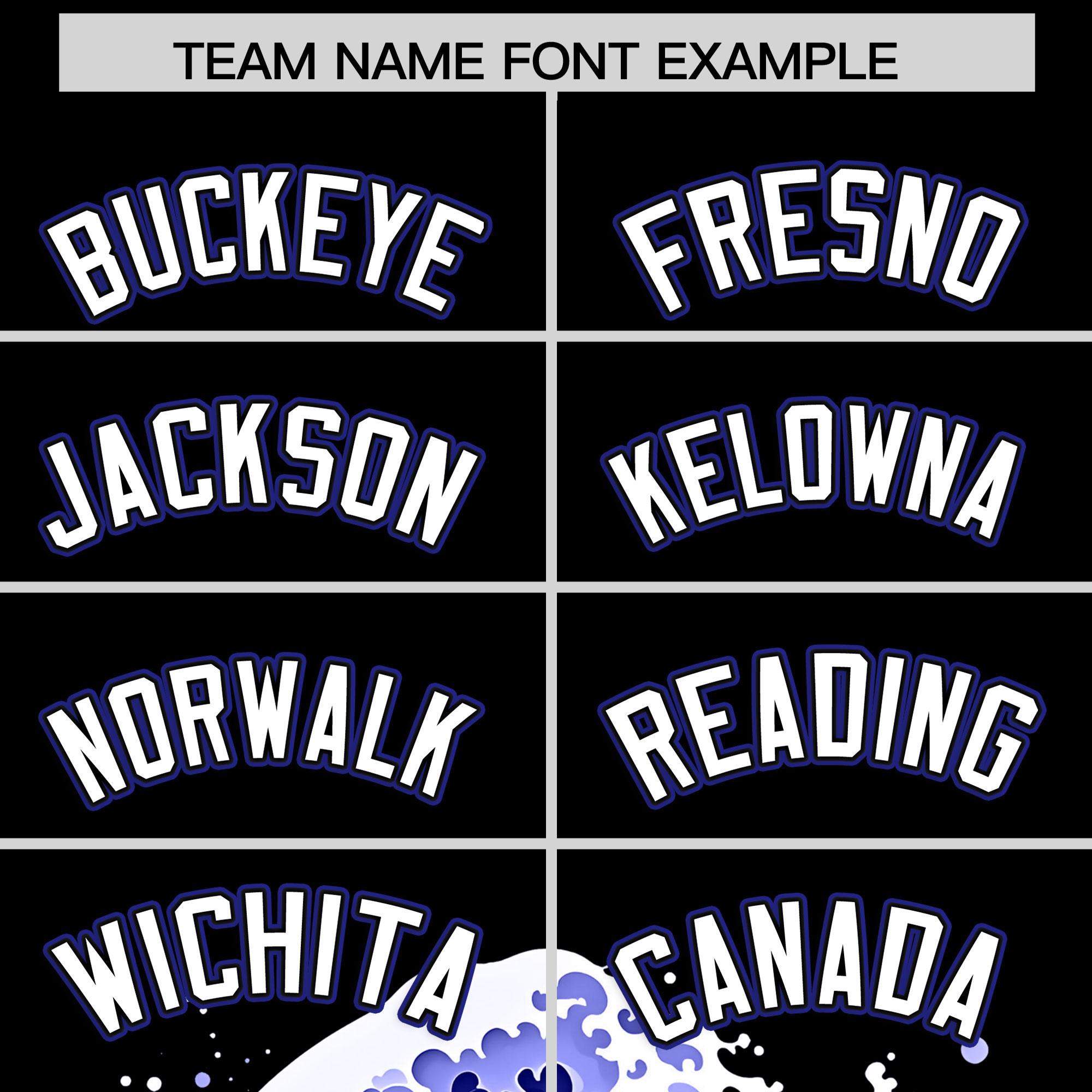 Custom Black Wave Graffiti Pattern Authentic Baseball Jersey