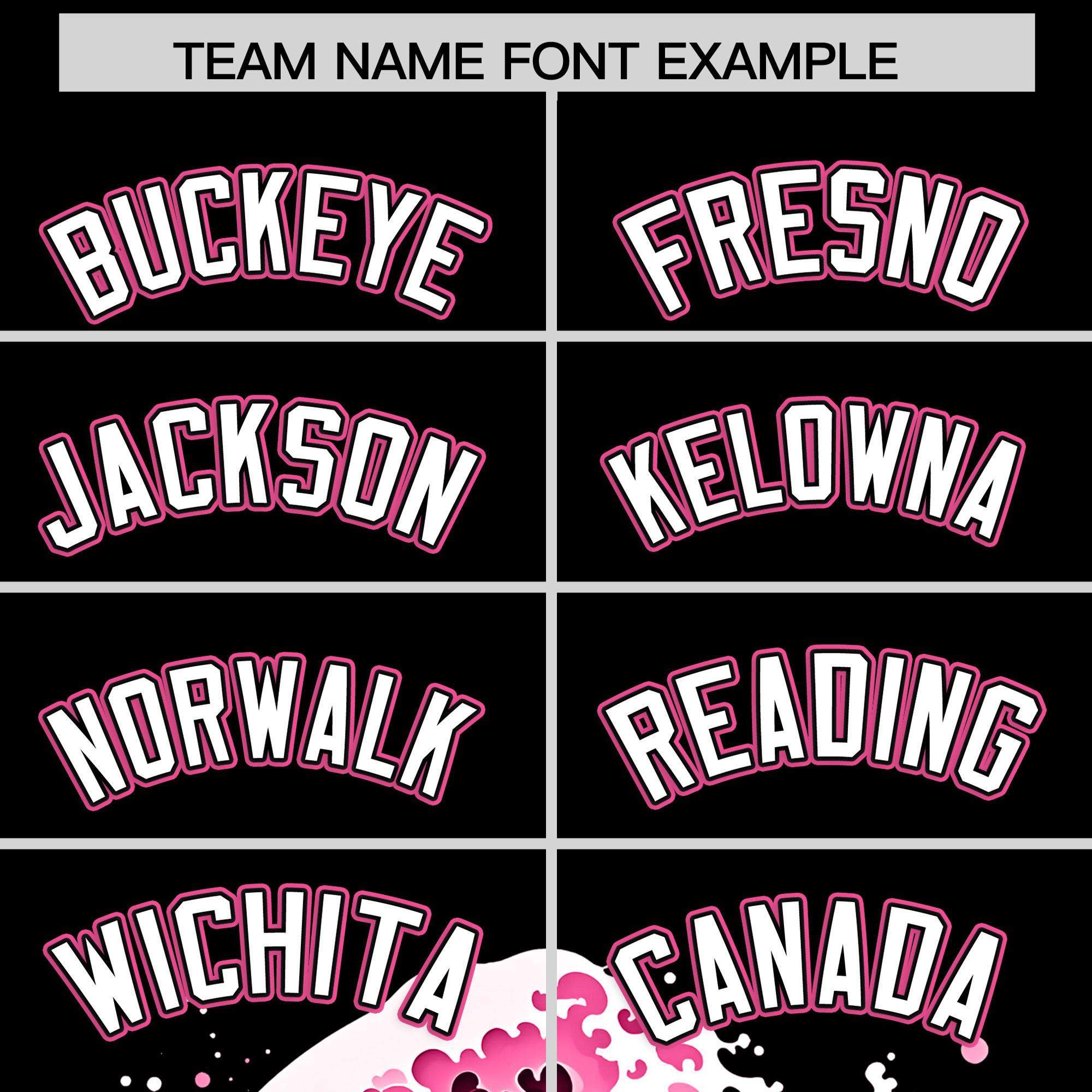 Custom Black Wave Graffiti Pattern Authentic Baseball Jersey