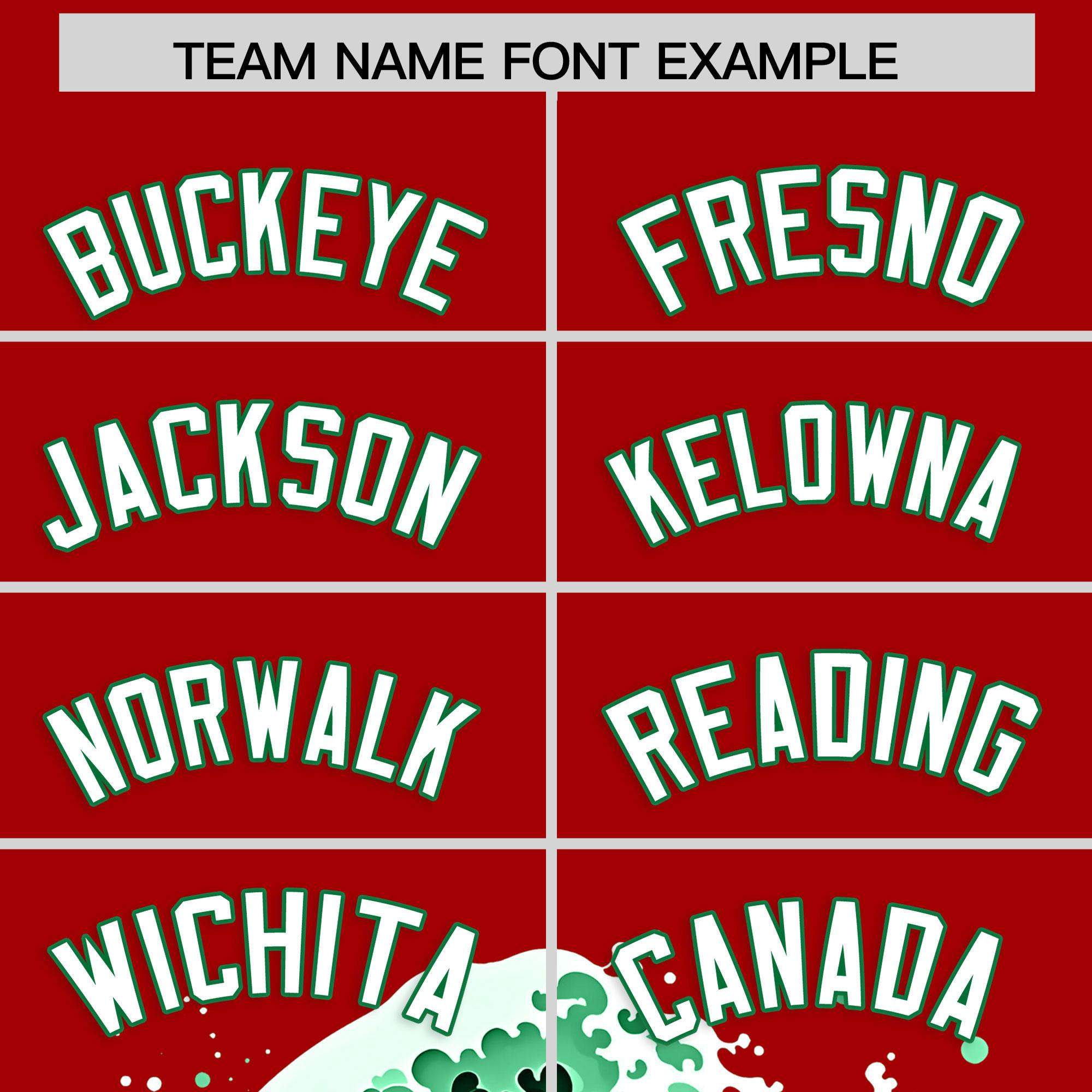Custom Red Wave Graffiti Pattern Authentic Baseball Jersey