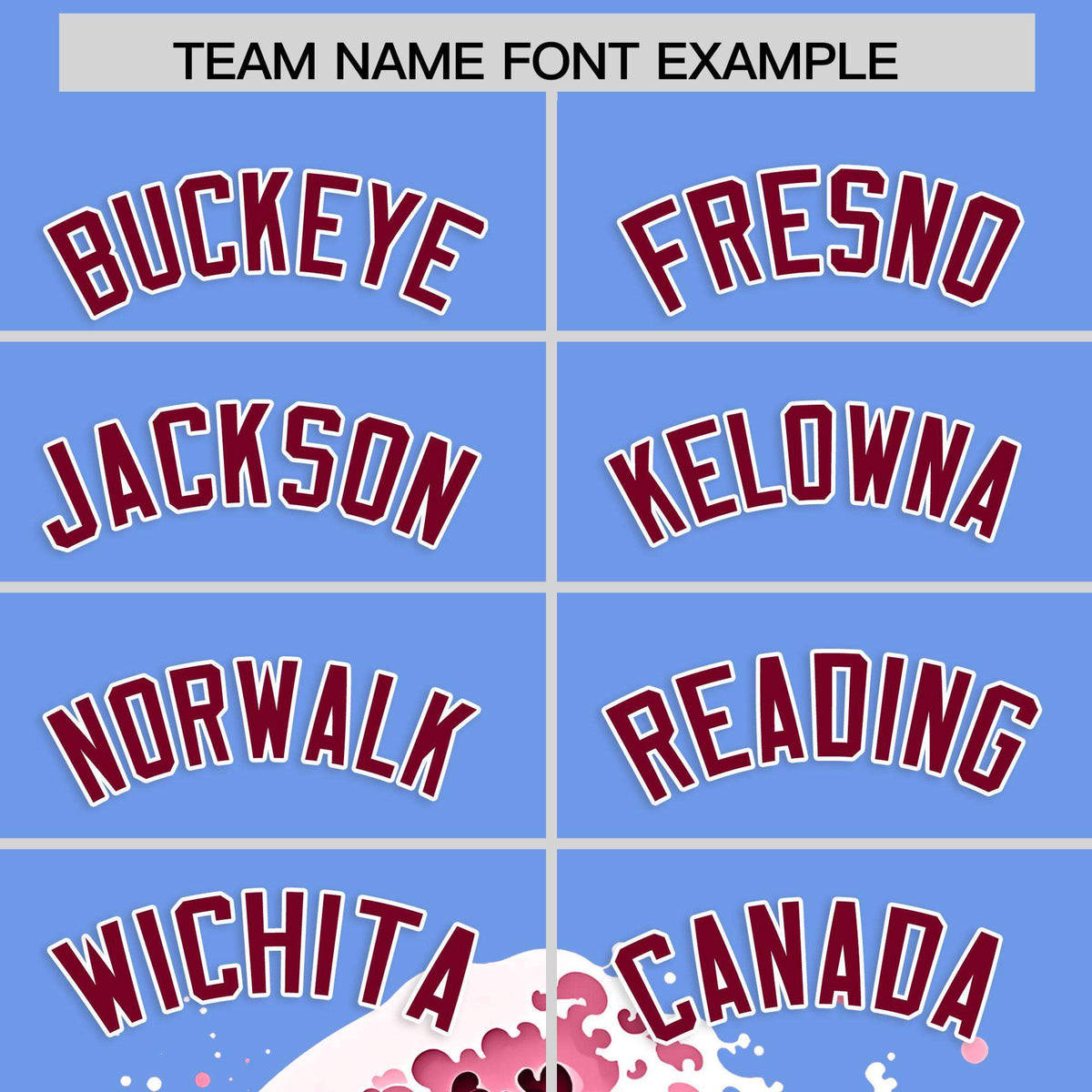 Custom Light Blue Wave Graffiti Pattern Authentic Baseball Jersey