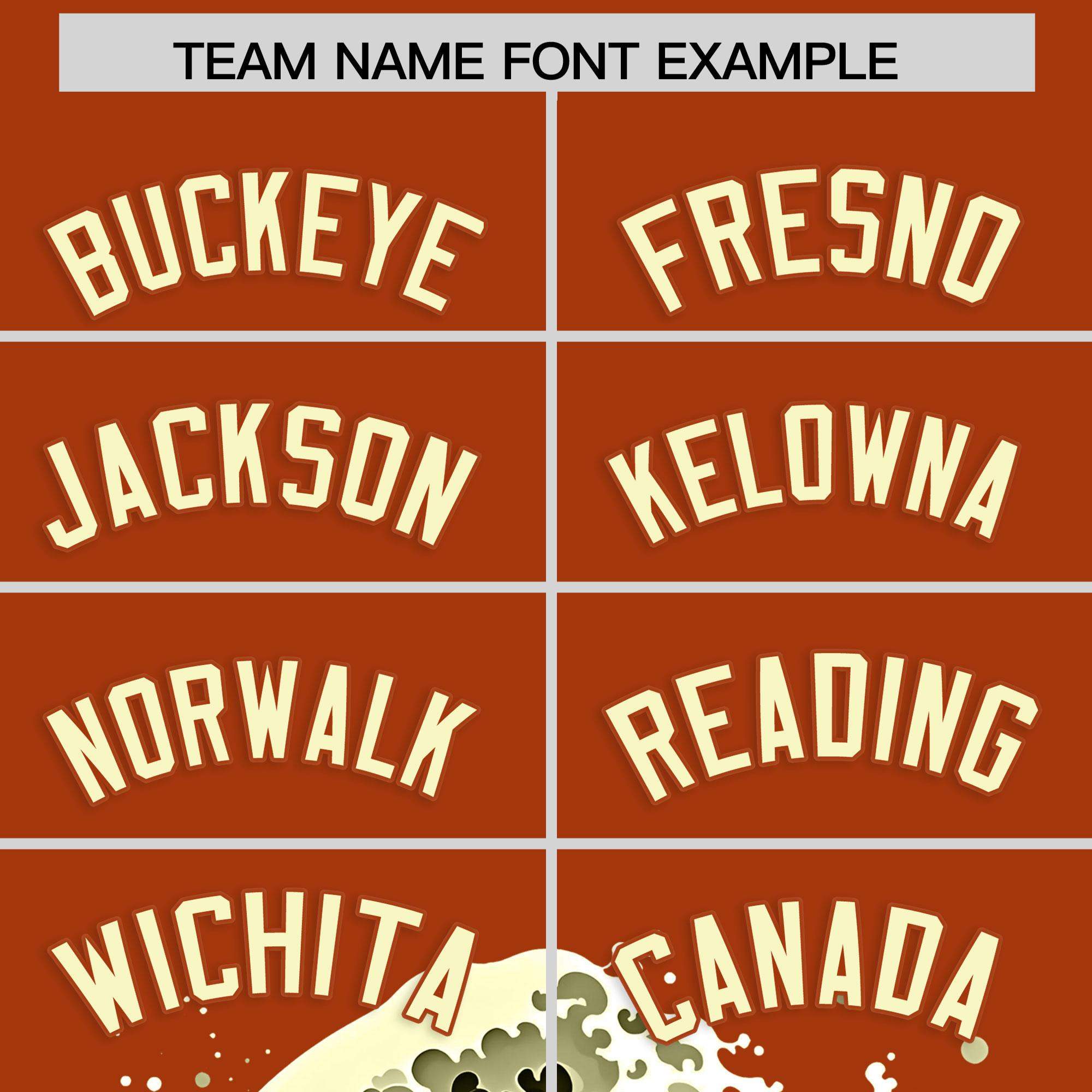 Custom Texas Orange Wave Graffiti Pattern Authentic Baseball Jersey