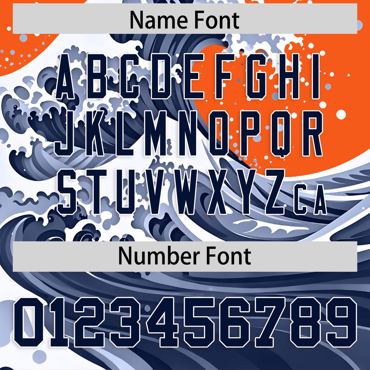 Custom Orange Wave Graffiti Pattern Authentic Baseball Jersey