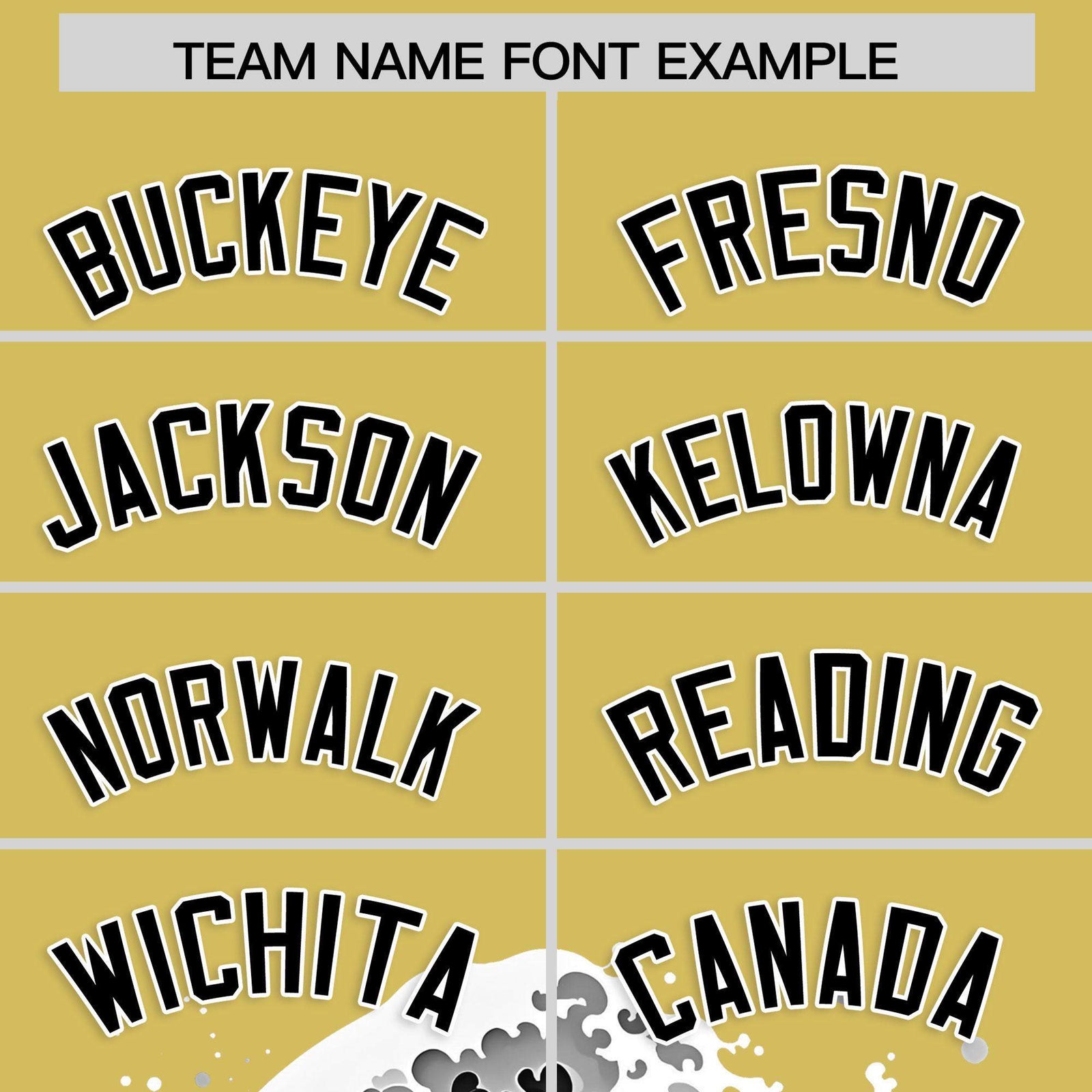 Custom Old Gold Wave Graffiti Pattern Authentic Baseball Jersey