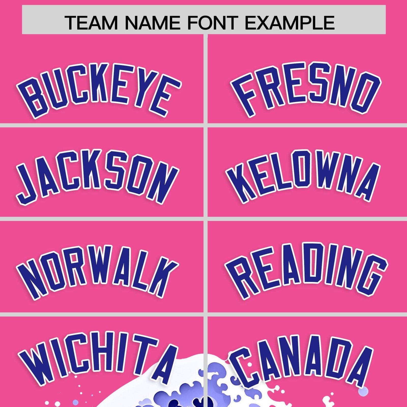 Custom Pink Wave Graffiti Pattern Authentic Baseball Jersey