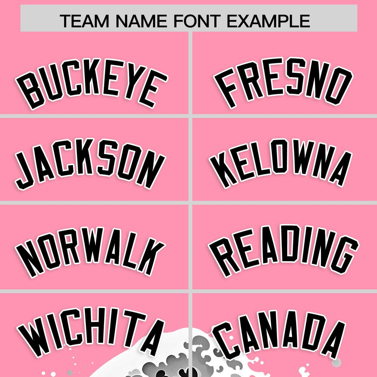 Custom Light Pink Wave Graffiti Pattern Authentic Baseball Jersey