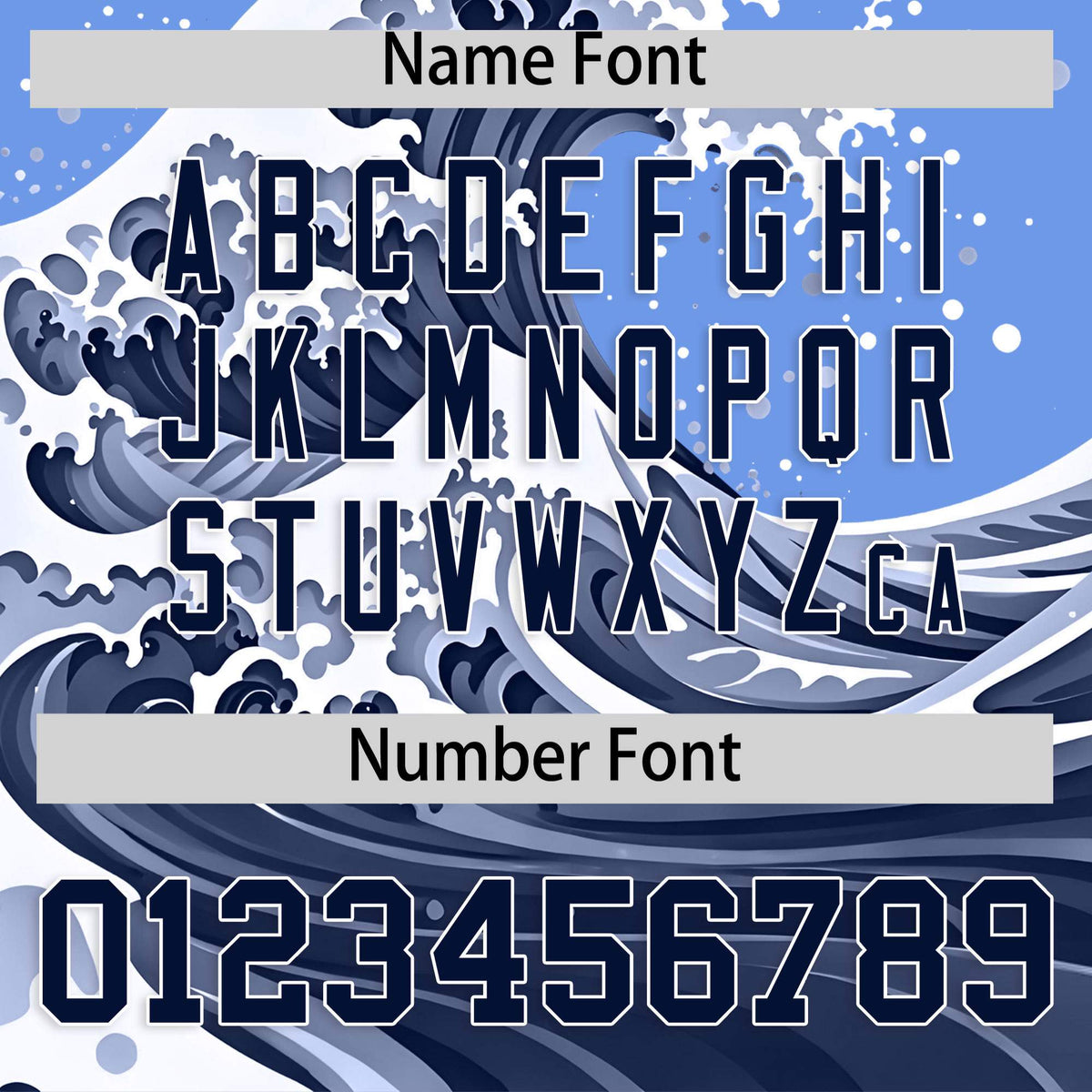 Custom Light Blue Wave Graffiti Pattern Authentic Baseball Jersey