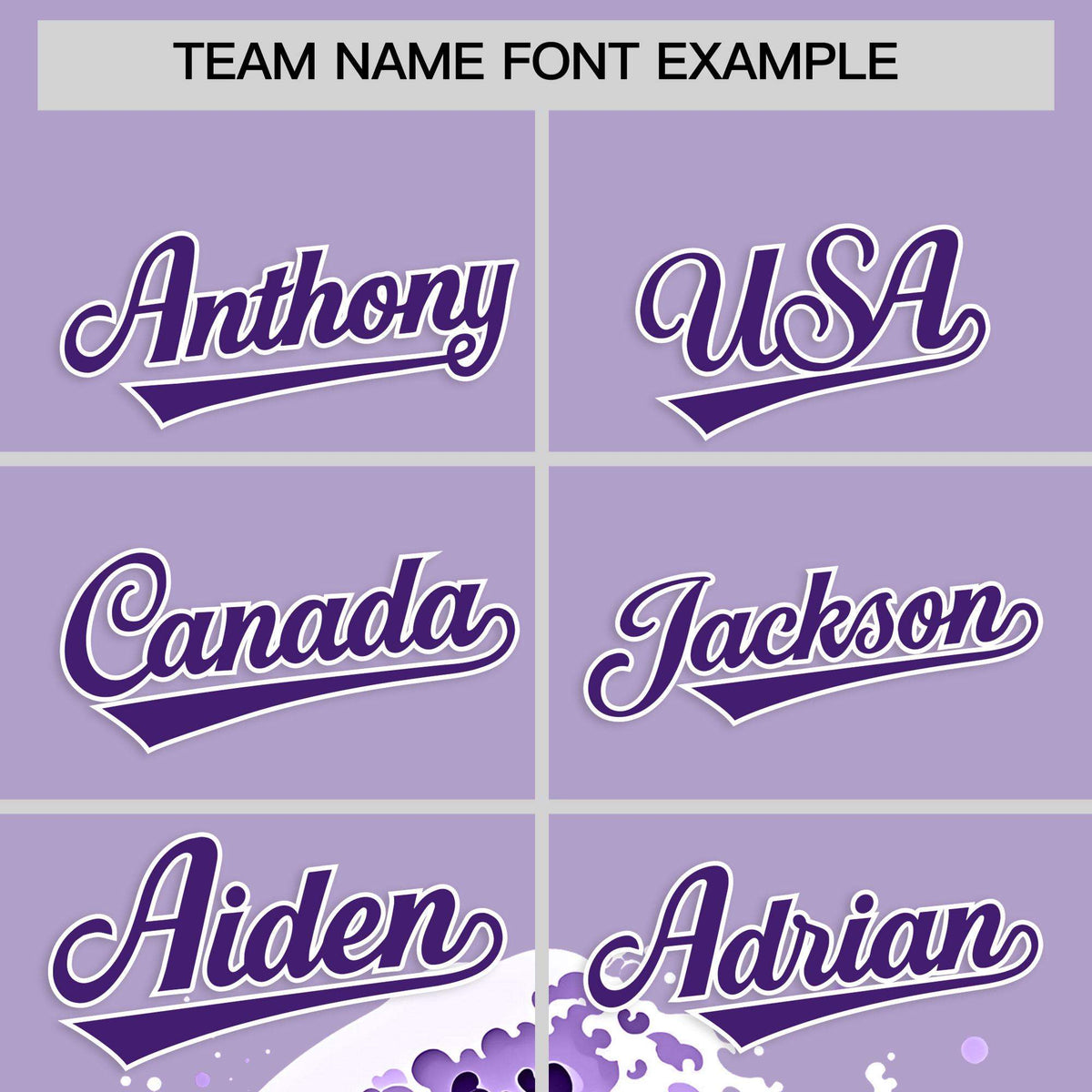 Custom Light Purple Wave Graffiti Pattern Authentic Baseball Jersey