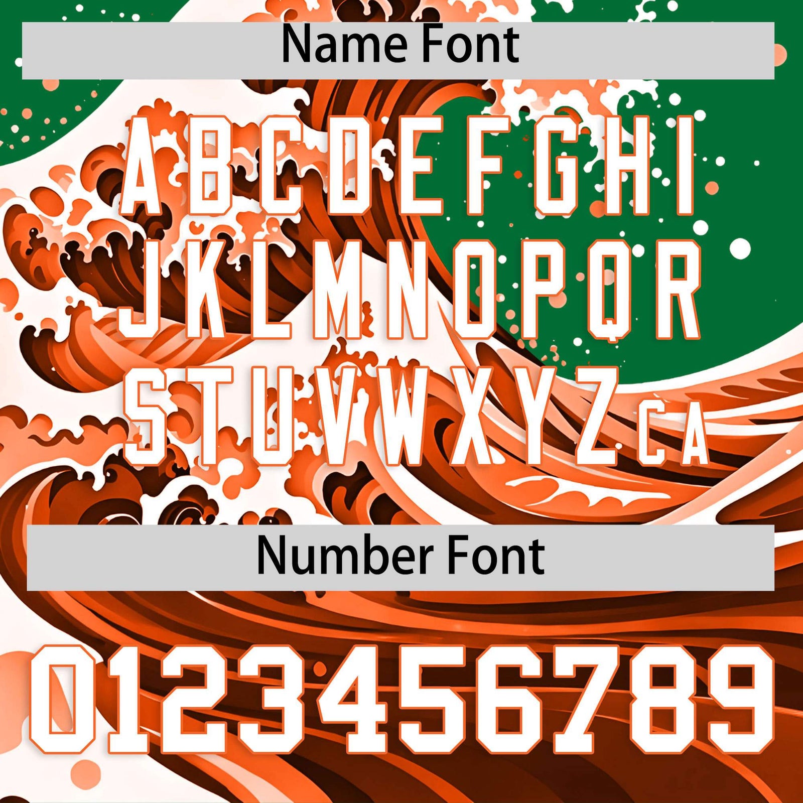 Custom Kelly Green Wave Graffiti Pattern Authentic Baseball Jersey