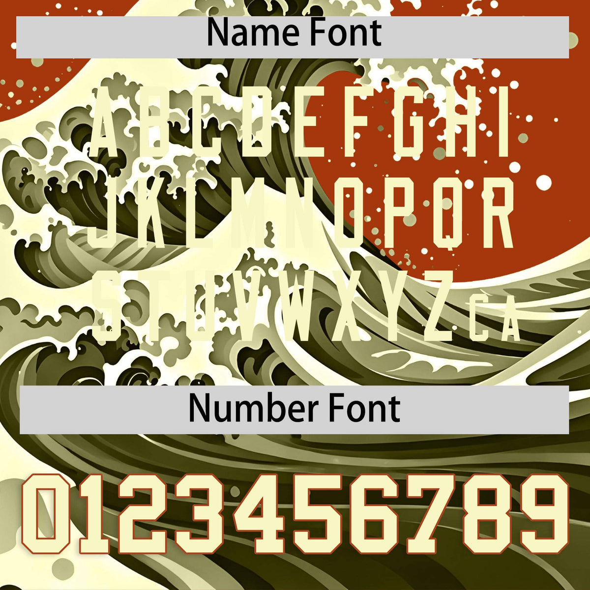 Custom Texas Orange Wave Graffiti Pattern Authentic Baseball Jersey