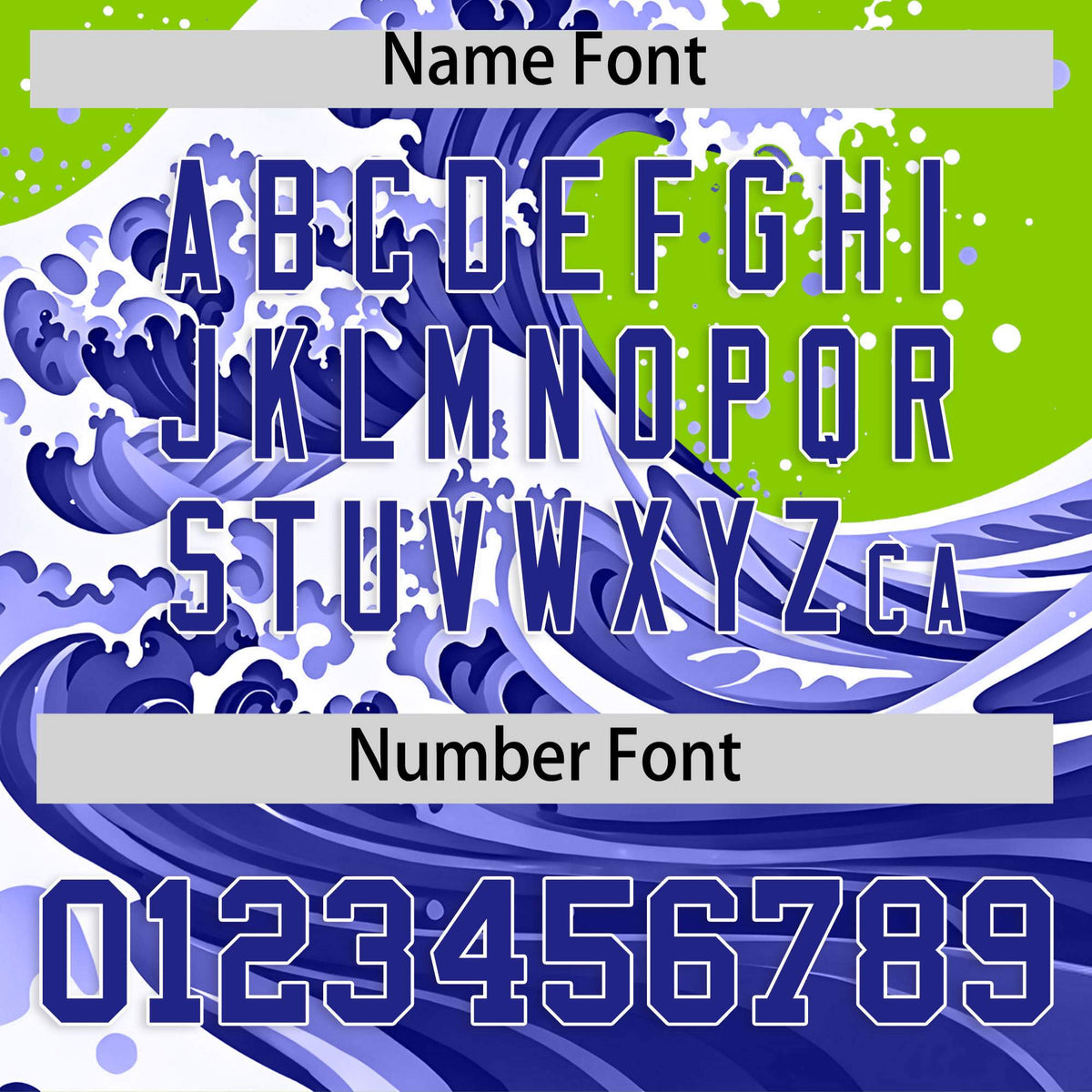 Custom Neon Green Wave Graffiti Pattern Authentic Baseball Jersey