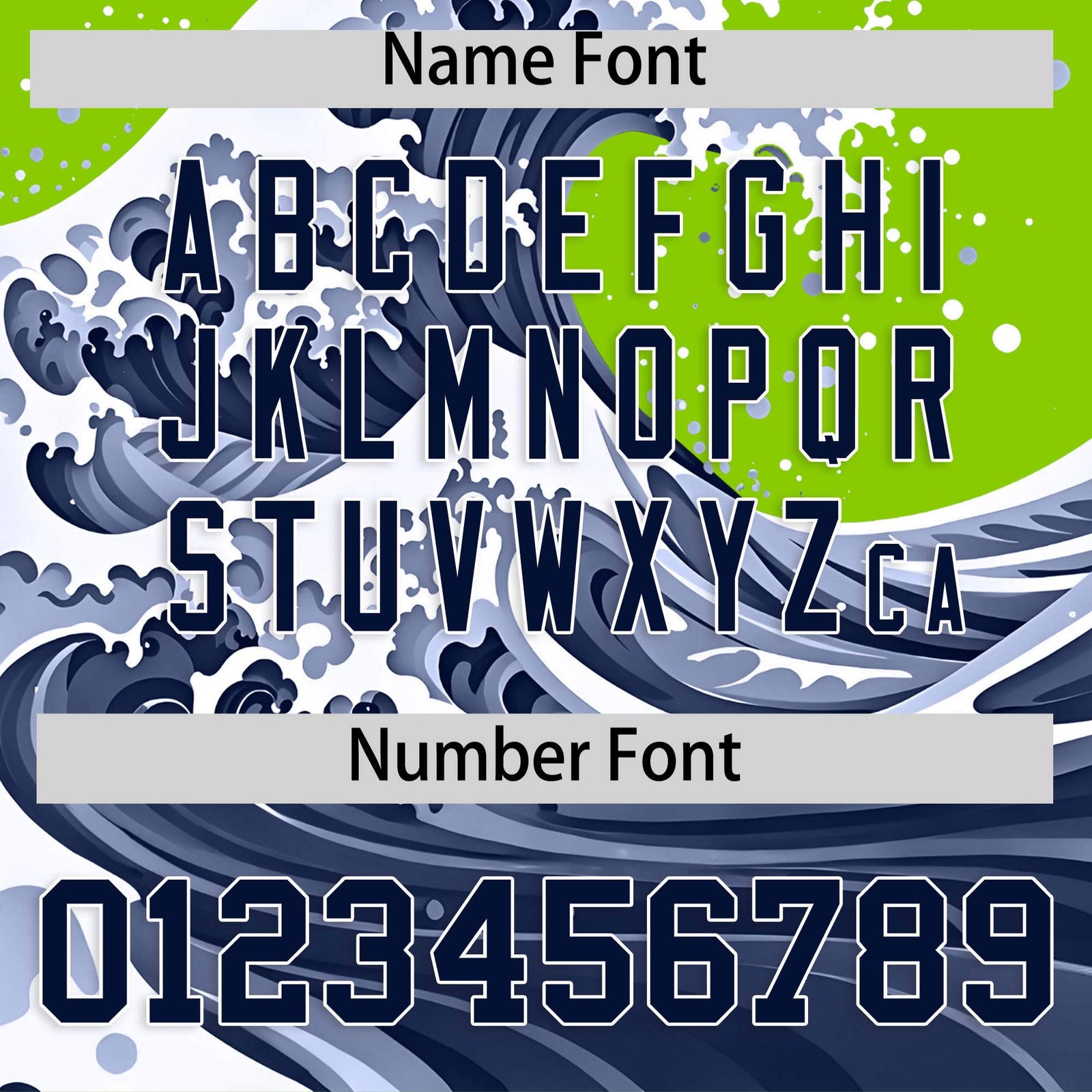 Custom Neon Green Wave Graffiti Pattern Authentic Baseball Jersey