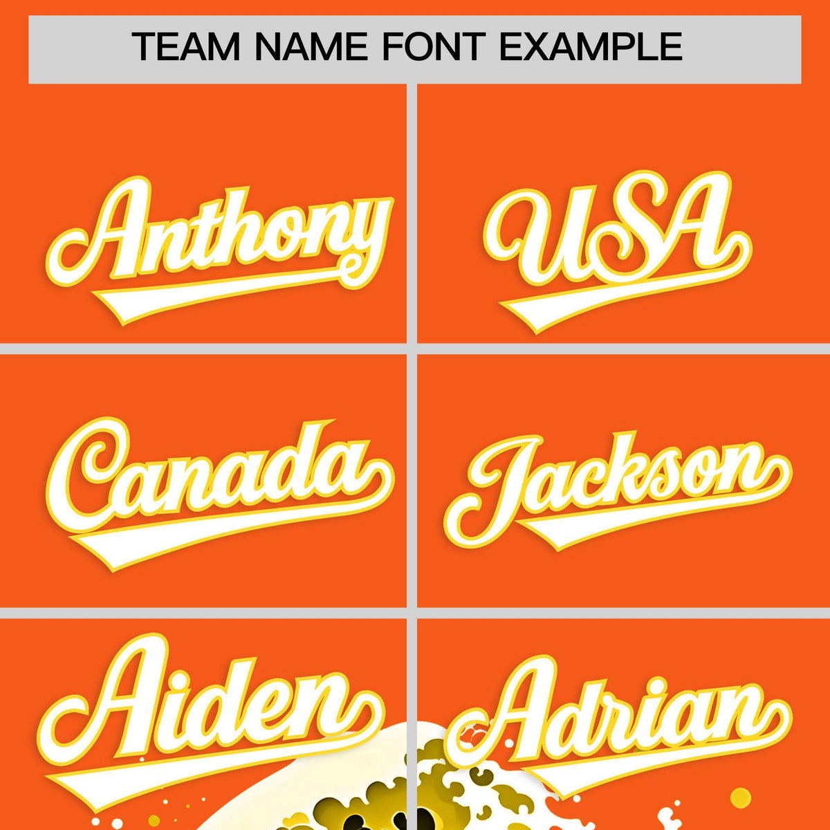 Custom Orange Wave Graffiti Pattern Authentic Baseball Jersey