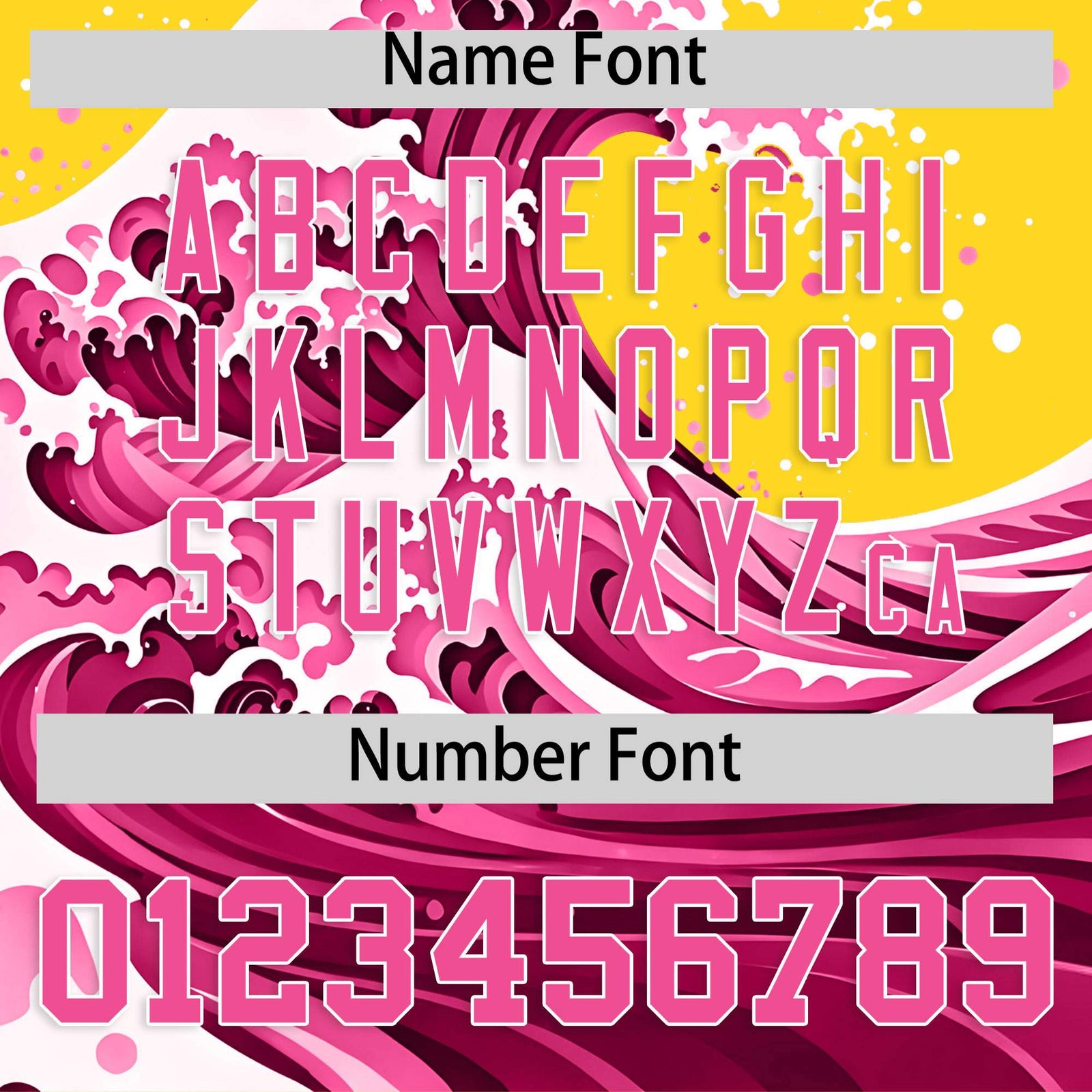 Custom Gold Wave Graffiti Pattern Authentic Baseball Jersey