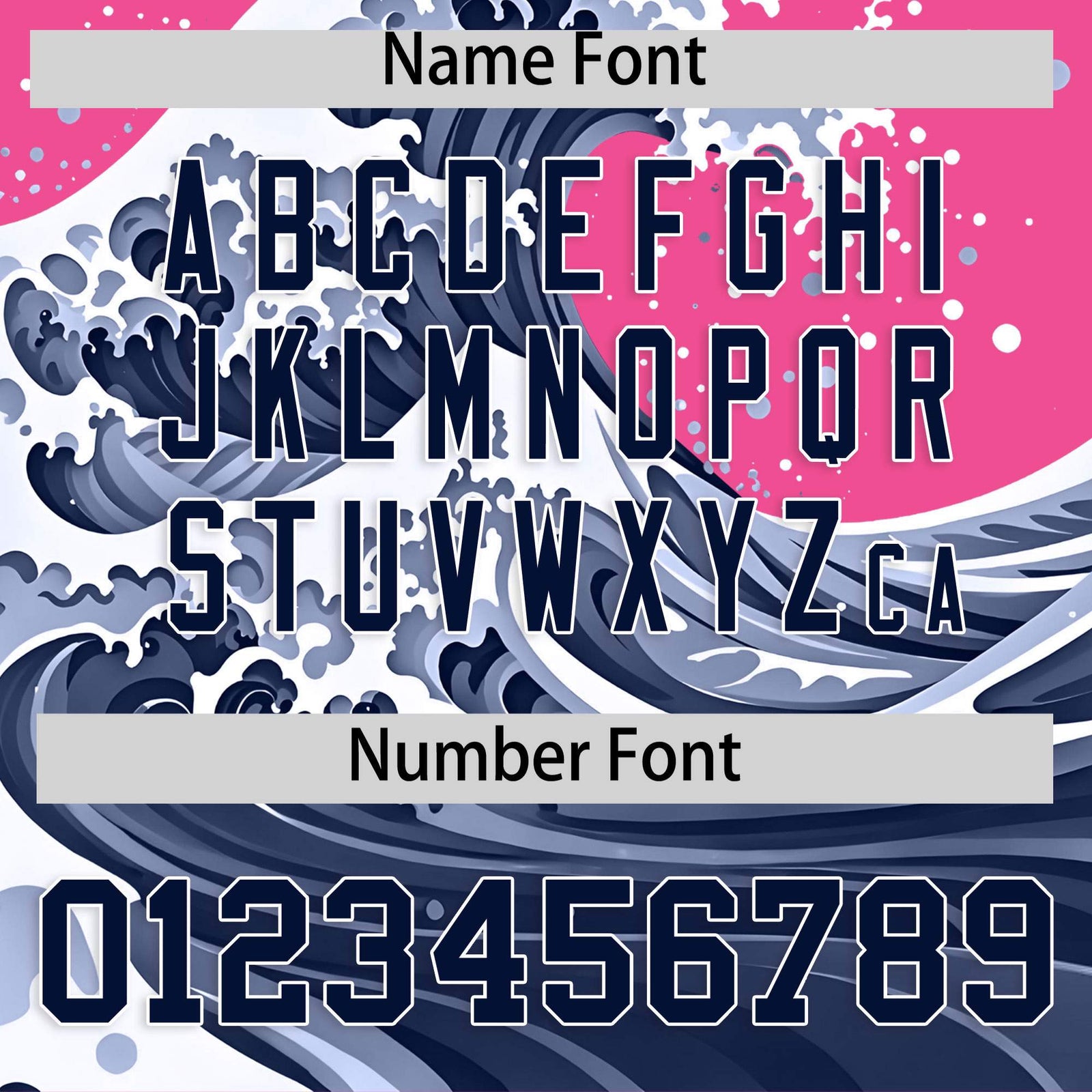 Custom Pink Wave Graffiti Pattern Authentic Baseball Jersey