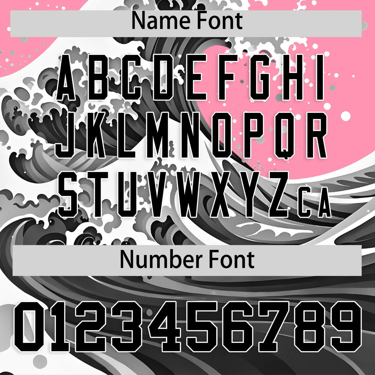 Custom Light Pink Wave Graffiti Pattern Authentic Baseball Jersey