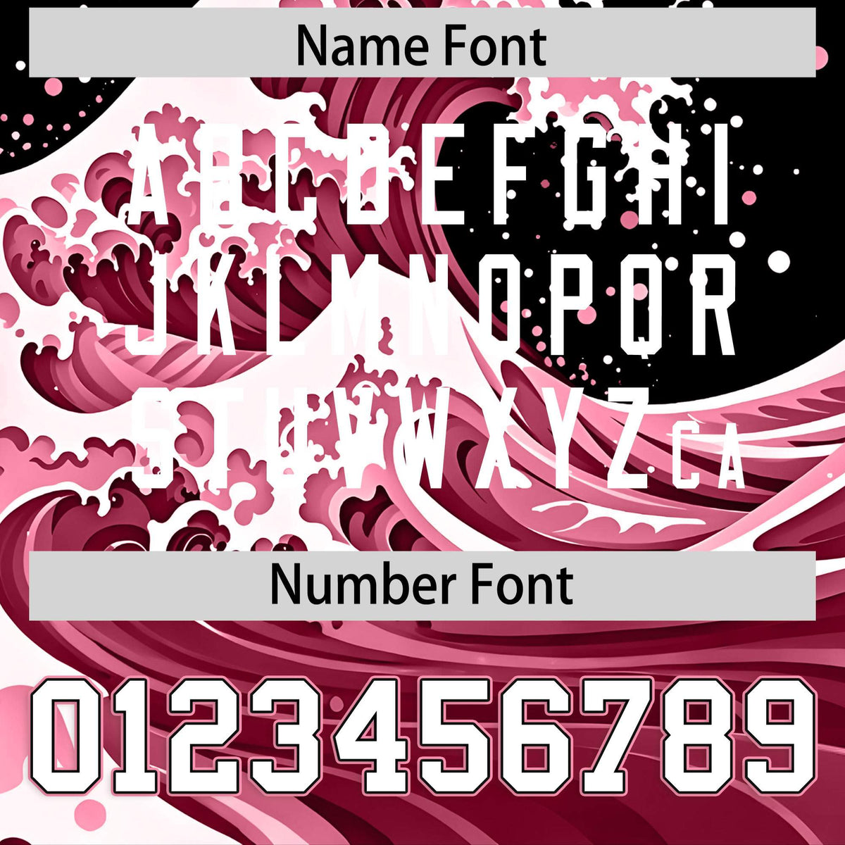 Custom Black Wave Graffiti Pattern Authentic Baseball Jersey