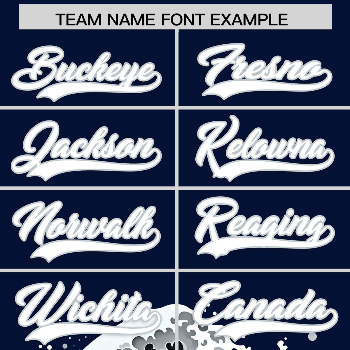 Custom Navy Wave Graffiti Pattern Authentic Baseball Jersey