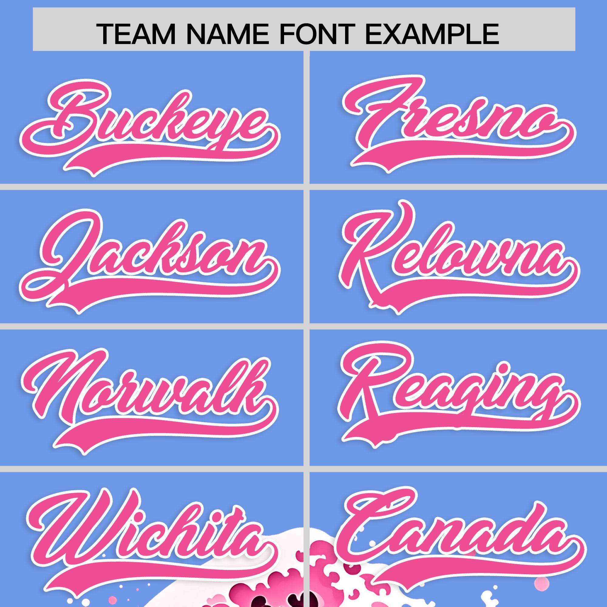 Custom Light Blue Wave Graffiti Pattern Authentic Baseball Jersey