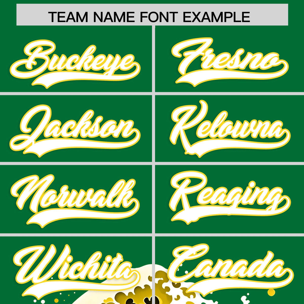 Custom Kelly Green Wave Graffiti Pattern Authentic Baseball Jersey