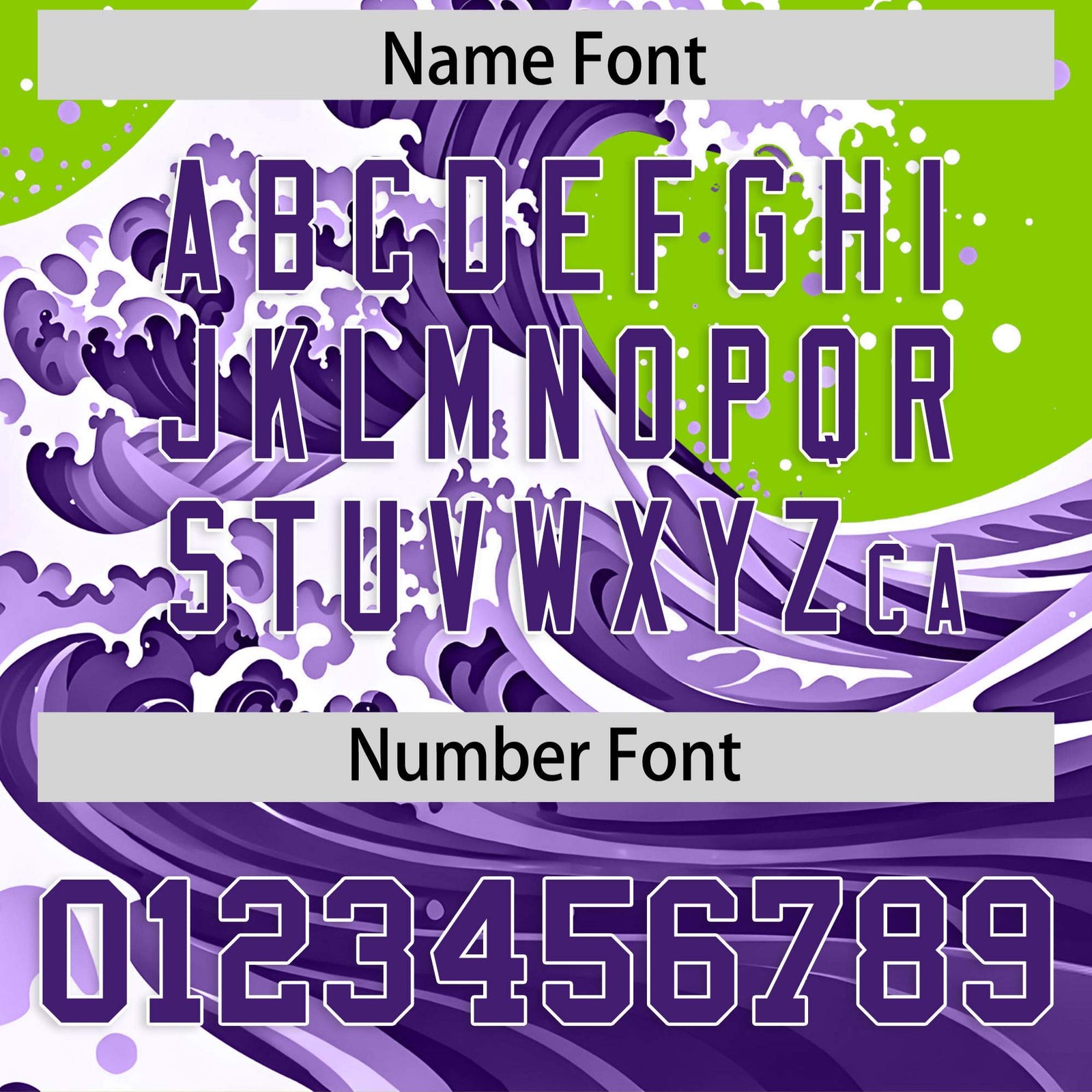 Custom Neon Green Wave Graffiti Pattern Authentic Baseball Jersey