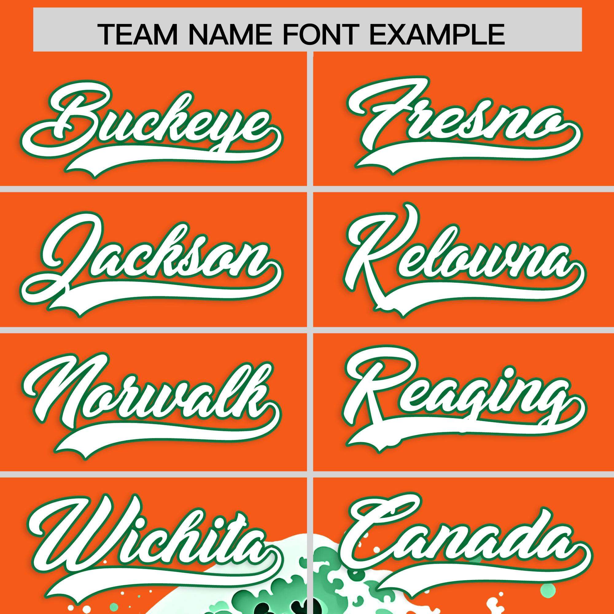 Custom Orange Wave Graffiti Pattern Authentic Baseball Jersey