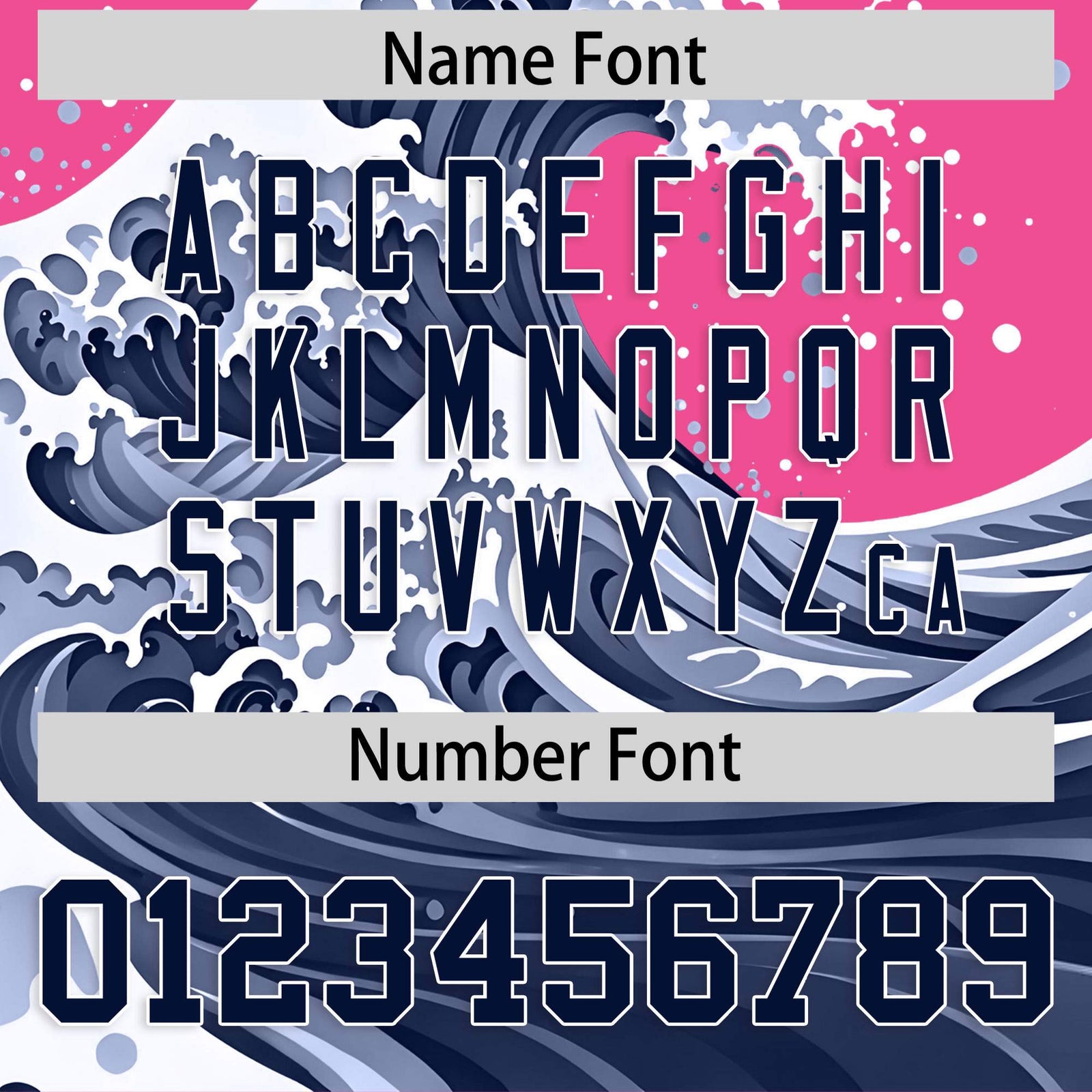 Custom Pink Wave Graffiti Pattern Authentic Baseball Jersey