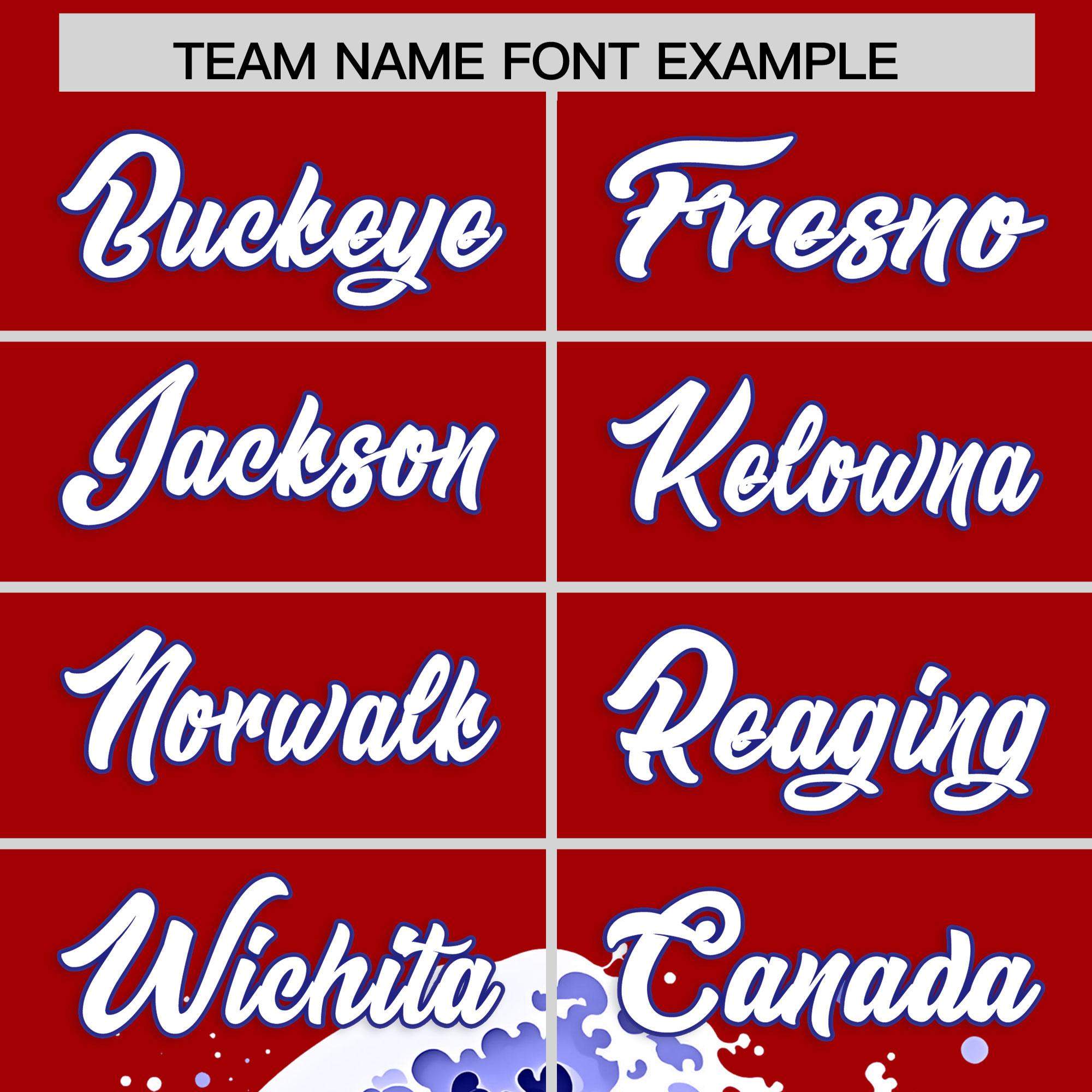 Custom Red Wave Graffiti Pattern Authentic Baseball Jersey