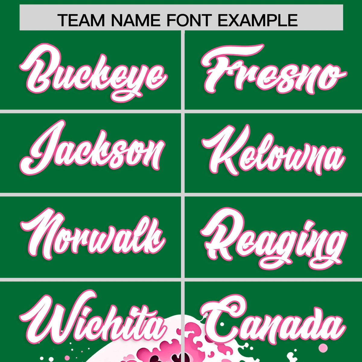 Custom Kelly Green Wave Graffiti Pattern Authentic Baseball Jersey