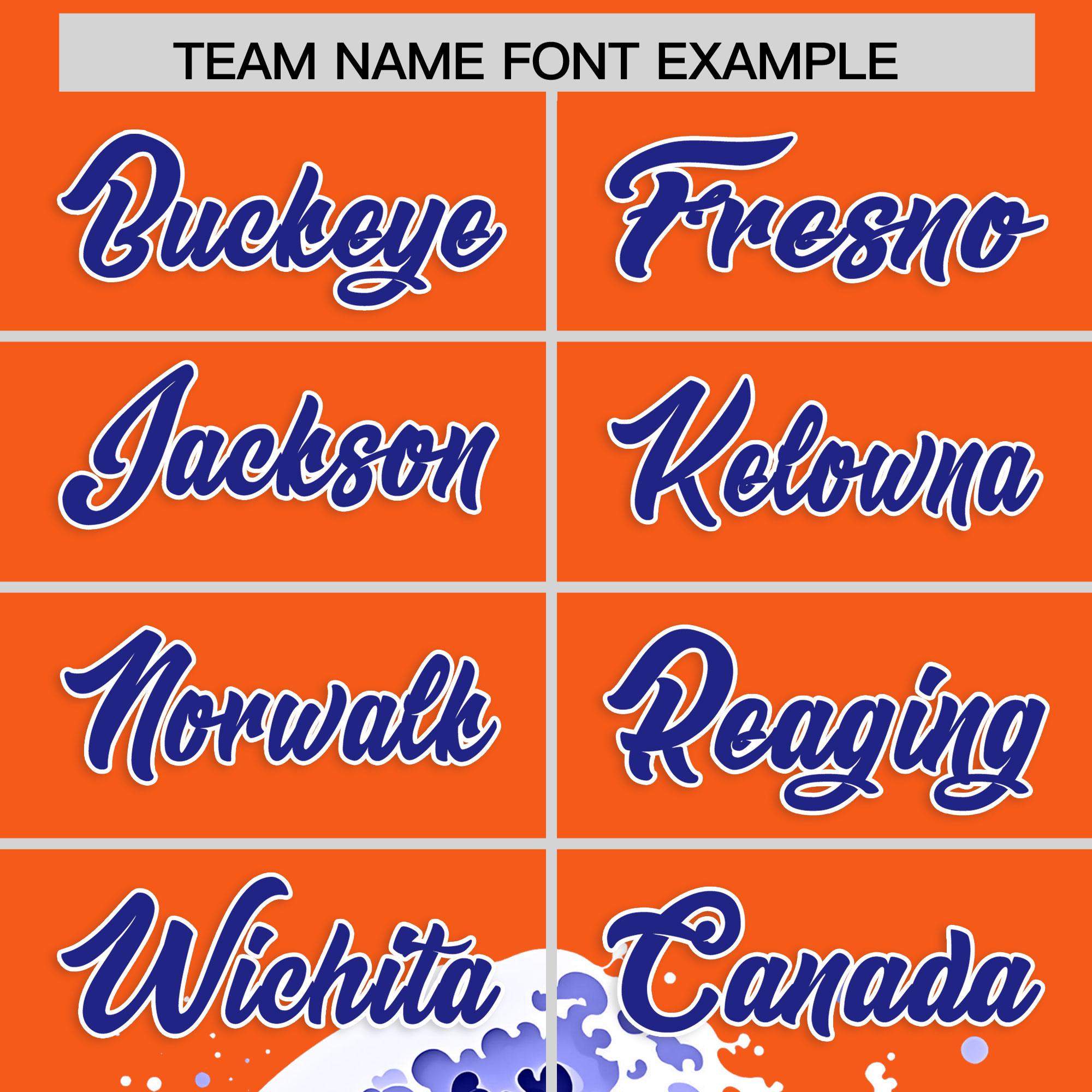 Custom Orange Wave Graffiti Pattern Authentic Baseball Jersey