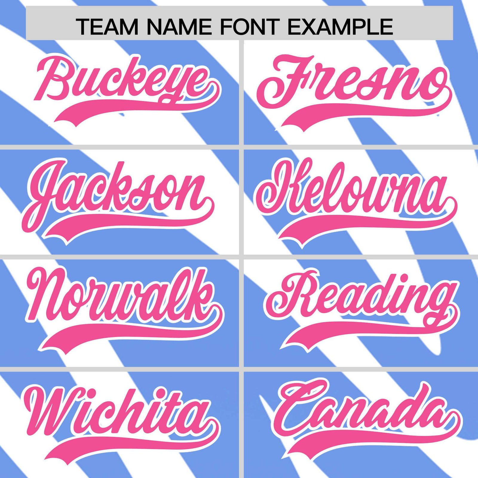 Custom Light Blue White Tiger Stripe Gradient Animal Print Personalized Team Shirt Baseball Jersey