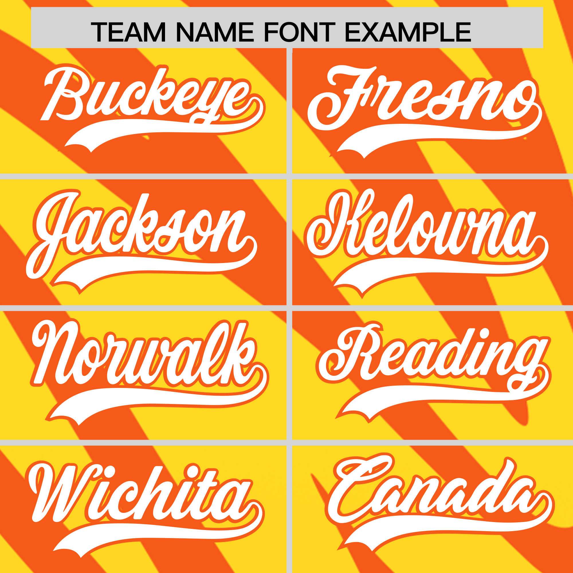 Custom Orange Gold Tiger Stripe Gradient Animal Print Personalized Team Shirt Baseball Jersey