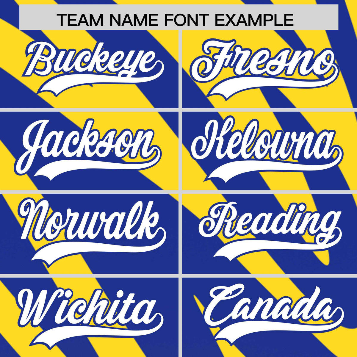 Custom Gold Royal Tiger Stripe Gradient Animal Print Personalized Team Shirt Baseball Jersey