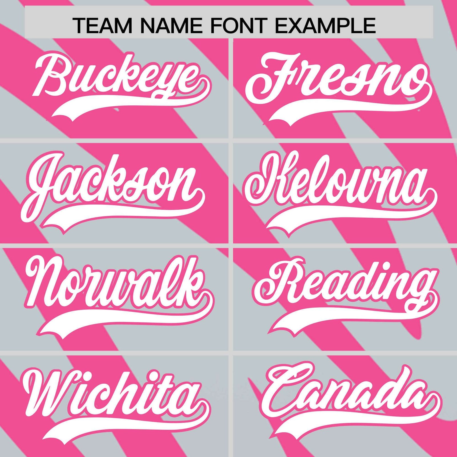 Custom Pink Silver Tiger Stripe Gradient Animal Print Personalized Team Shirt Baseball Jersey