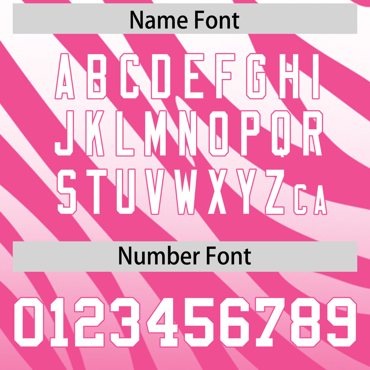 Custom Pink White Tiger Stripe Gradient Animal Print Personalized Team Shirt Baseball Jersey