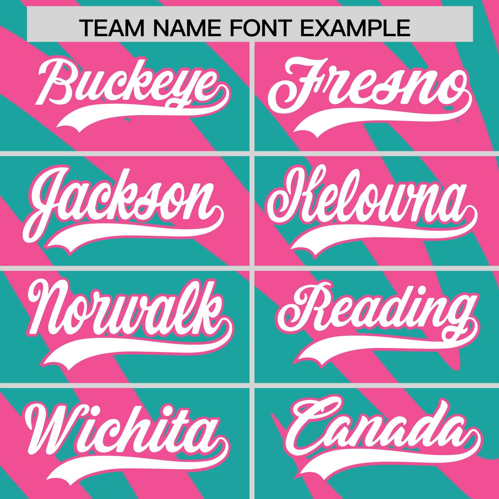 Custom Pink Aqua Tiger Stripe Gradient Animal Print Personalized Team Shirt Baseball Jersey