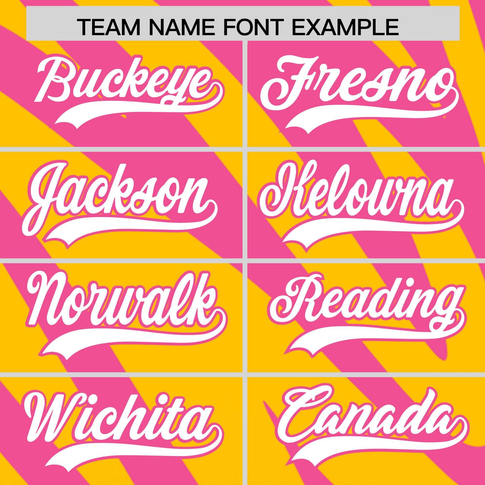 Custom Pink Gold Tiger Stripe Gradient Animal Print Personalized Team Shirt Baseball Jersey