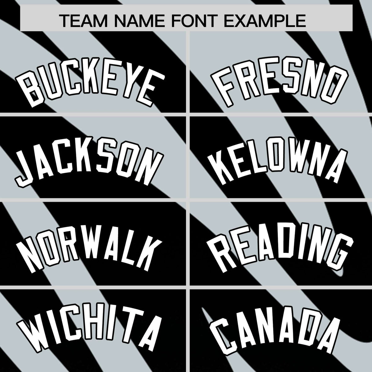 Custom Black Silver Tiger Stripe Gradient Animal Print Personalized Team Shirt Baseball Jersey