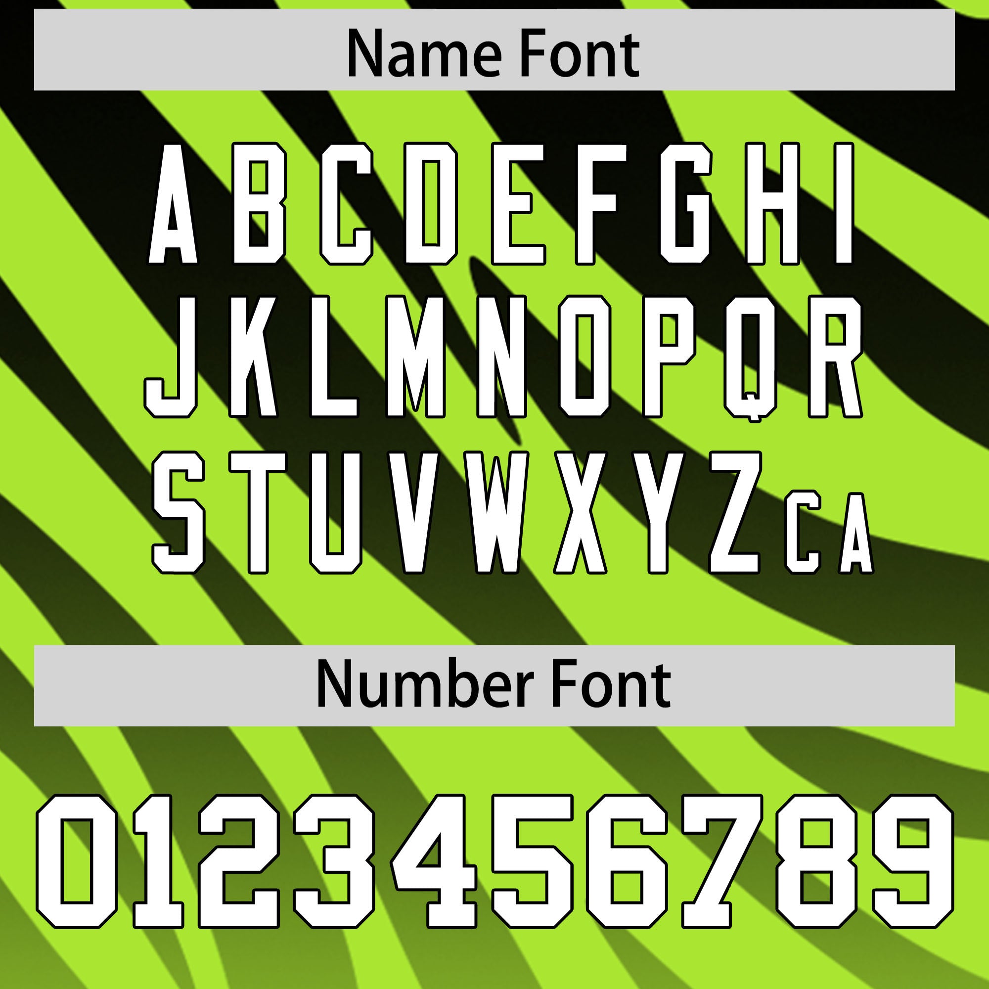 Custom Neon Green Black Tiger Stripe Gradient Animal Print Personalized Team Shirt Baseball Jersey